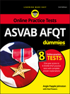 Cover image for ASVAB AFQT For Dummies